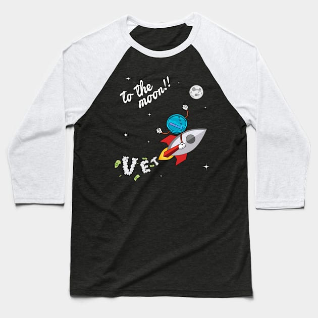 Vet to the moon !! Baseball T-Shirt by JamesCMarshall